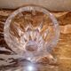 St Louis-cut crystal vase