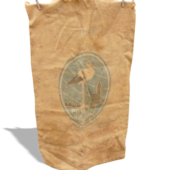 Sac en toile de jute potasse d'Alsace