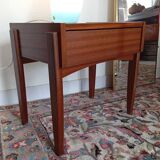 Pair of Scandinavian teak bedside tables