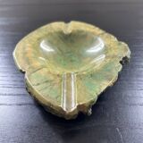Cendrier en calcite verte