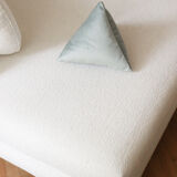 Coussin berlingot vert sauge