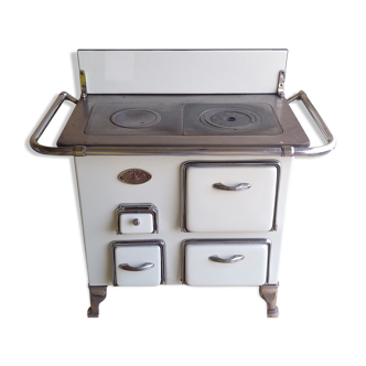 Industrial wood stove with oven - La Tongroise