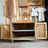 English pine sideboard