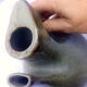 Scandinavian-style design pitcher in Arnon sandstone