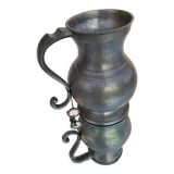 Tin pitcher