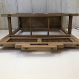 Antique wooden umbrella stand