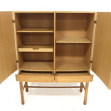 Armoire scandinave en chêne, Gunnar Myrstrand, Källemo Möbelfab, Suède, 1960