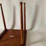 Table d’appoint scandinave en teck Mobelintarsia