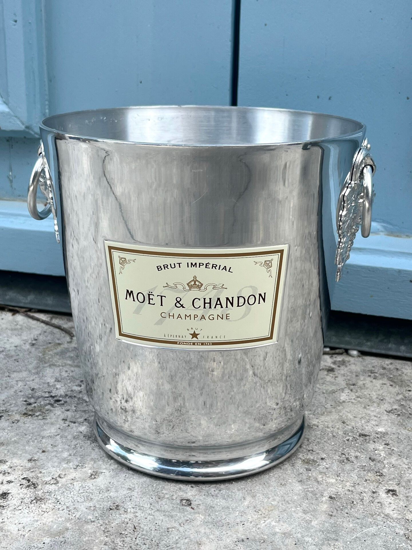 Seau à champagne Moët & Chandon par Argit