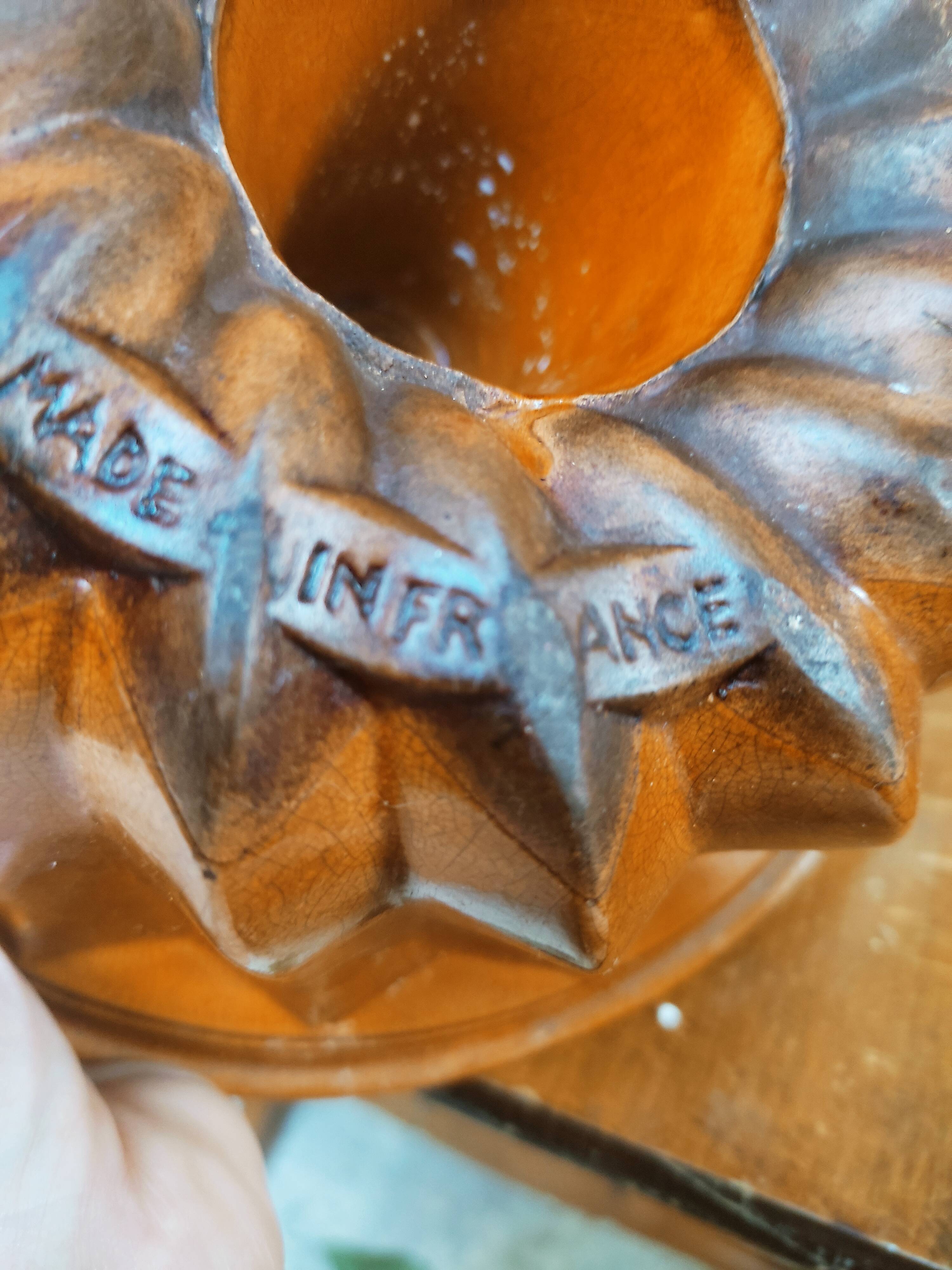 Brioche mold, terracotta kouglof