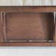 Solid wood and chrome metal coat rack - mid 20th century.