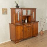 Wonderful two-piece kitchen cabinet from the 1920s
