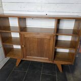 Vintage 60s bookcase sideboard