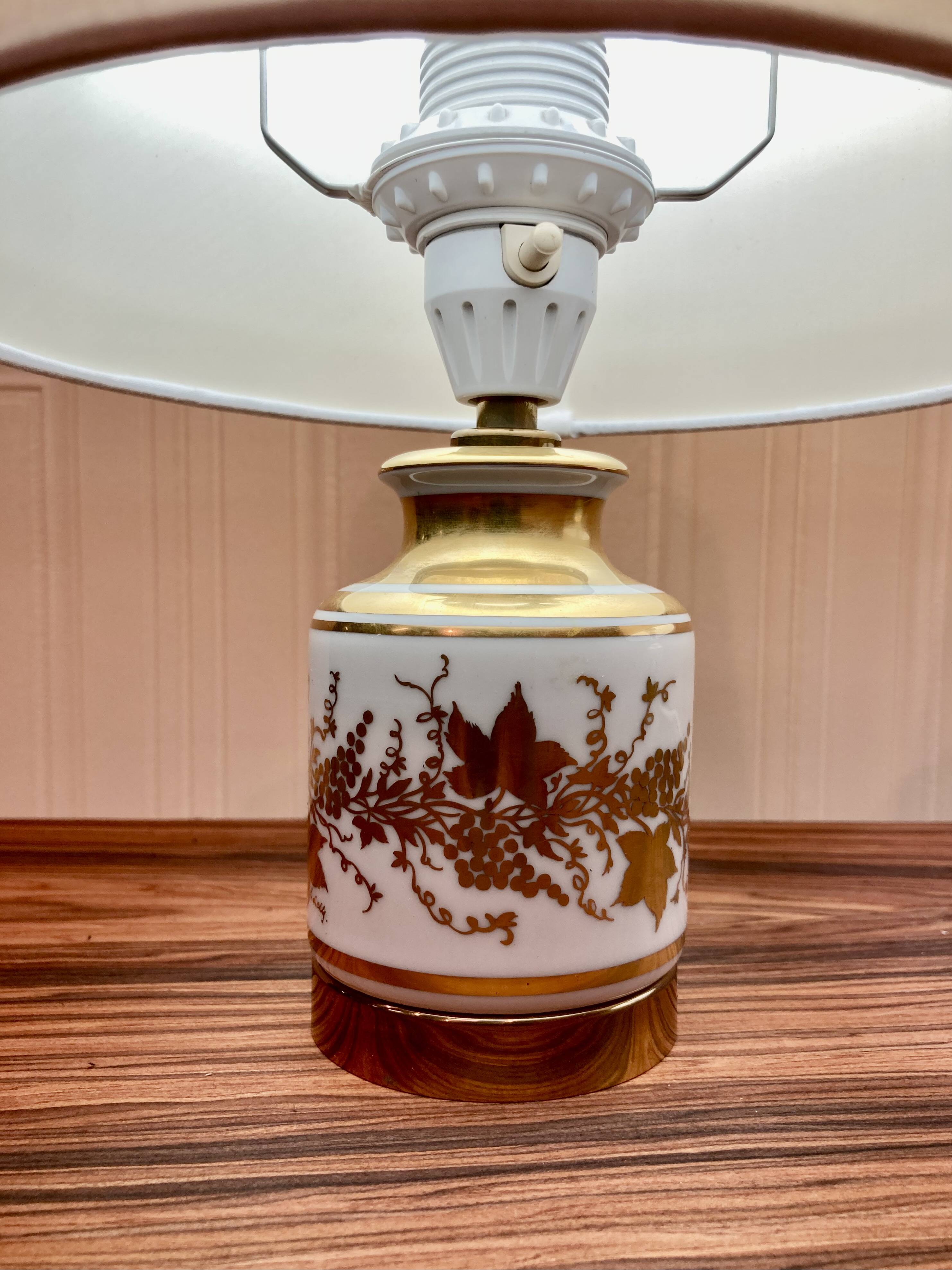 Paire de lampes céramique "design scandinave 1950".