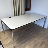 Usm haller advanced desk/table in pearl grey laminate