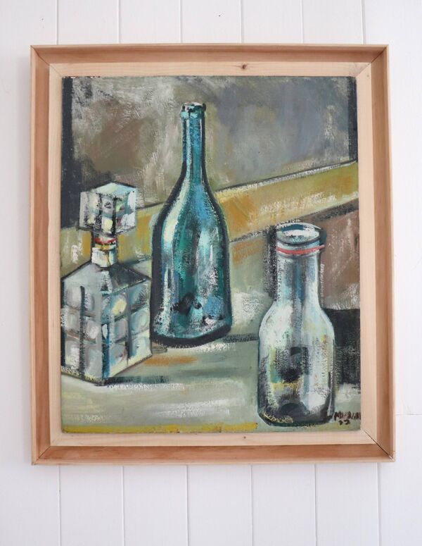Nature morte aux bouteilles et flacons – Jorge Maragall, 1977