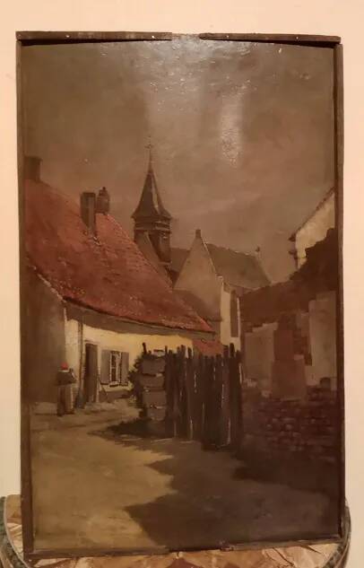 19th Century Painting - Oil on Panel - European School