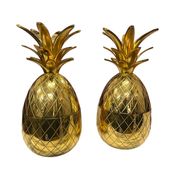 Pineapple brass ice bucket New Old Stock
