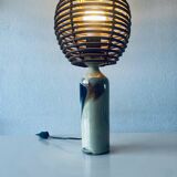 Signed ceramic lamp