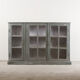 Vintage wooden showcase library