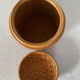 Old, rice straw box, tea box, small box