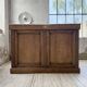 Oak and marble counter 1950