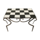 Table basse en fer forgé