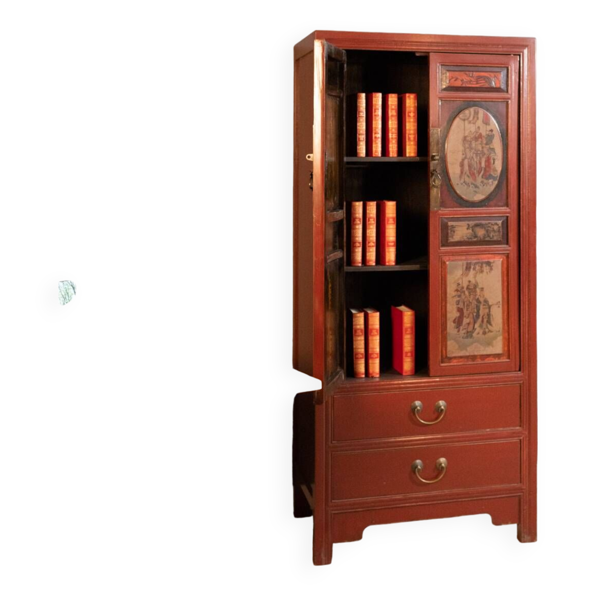 Chinese medallion cabinet 78cm (C60.078A)
