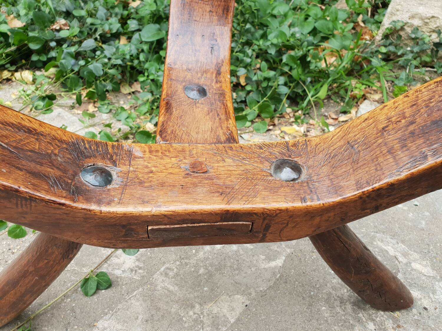 Vintage tripod coffee chair