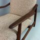 Danish teak armchair newly upholstered, 1960s