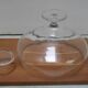 Cheese platter and its boussu crystal bell