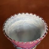 Italian blown glass soliflore vase