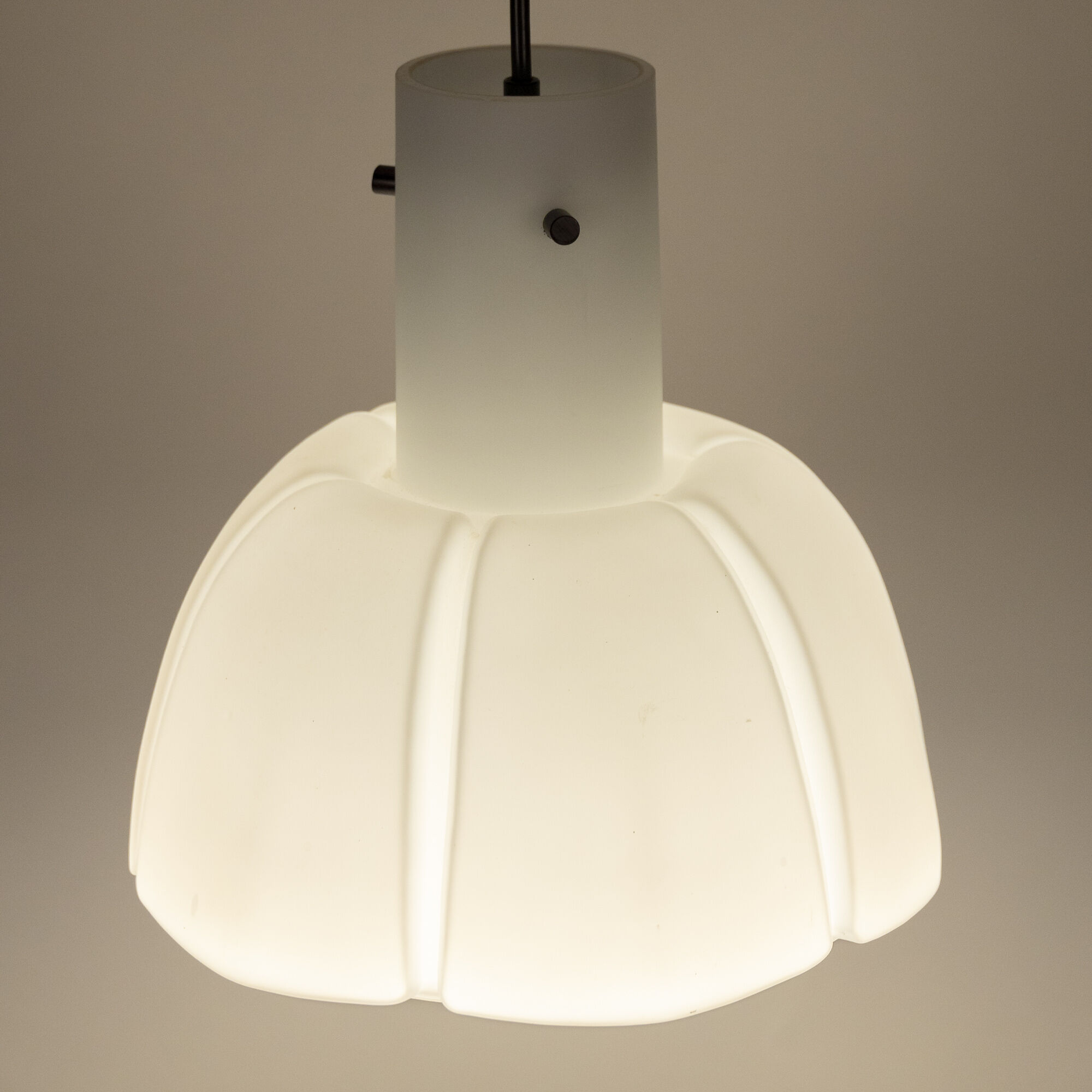 White Limburg Glass Model P174 Pendant Lamp