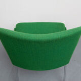 1960s chair in green and chrome from Mauser