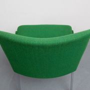 Chaise des années 1960 vert et chrome de Mauser