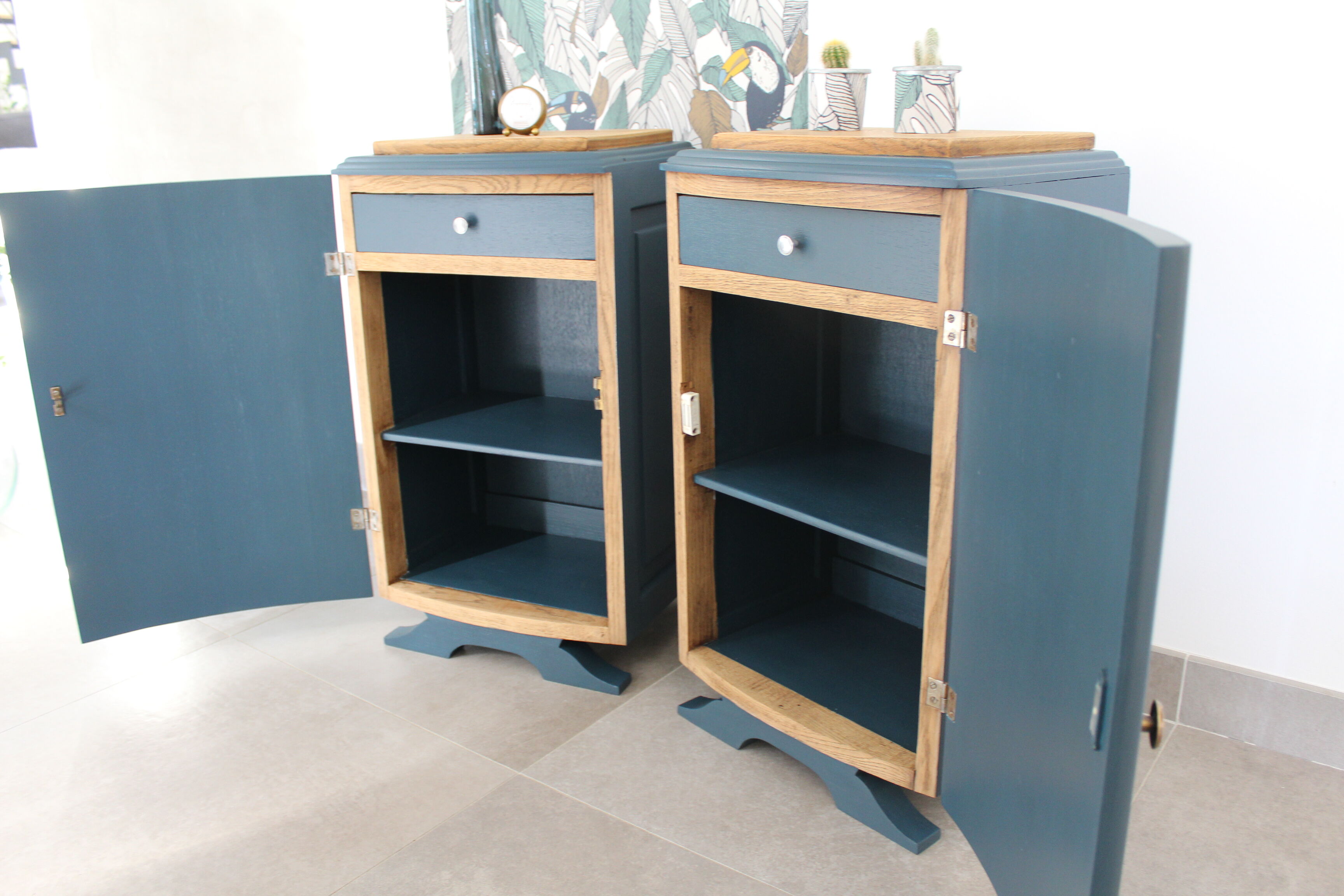 Pair of bedsides from the 1930s