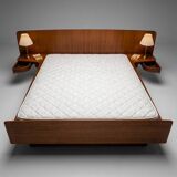 Scandinavian teak bed from the 1960s.