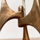 Mid-Century Brutalist Candleholder from Harjes, Germany, 1960s