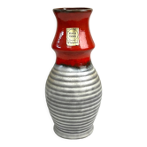 Kera Glas ceramic vase Bay West Germany