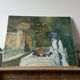 Vintage canvas painting after Childe Hassam