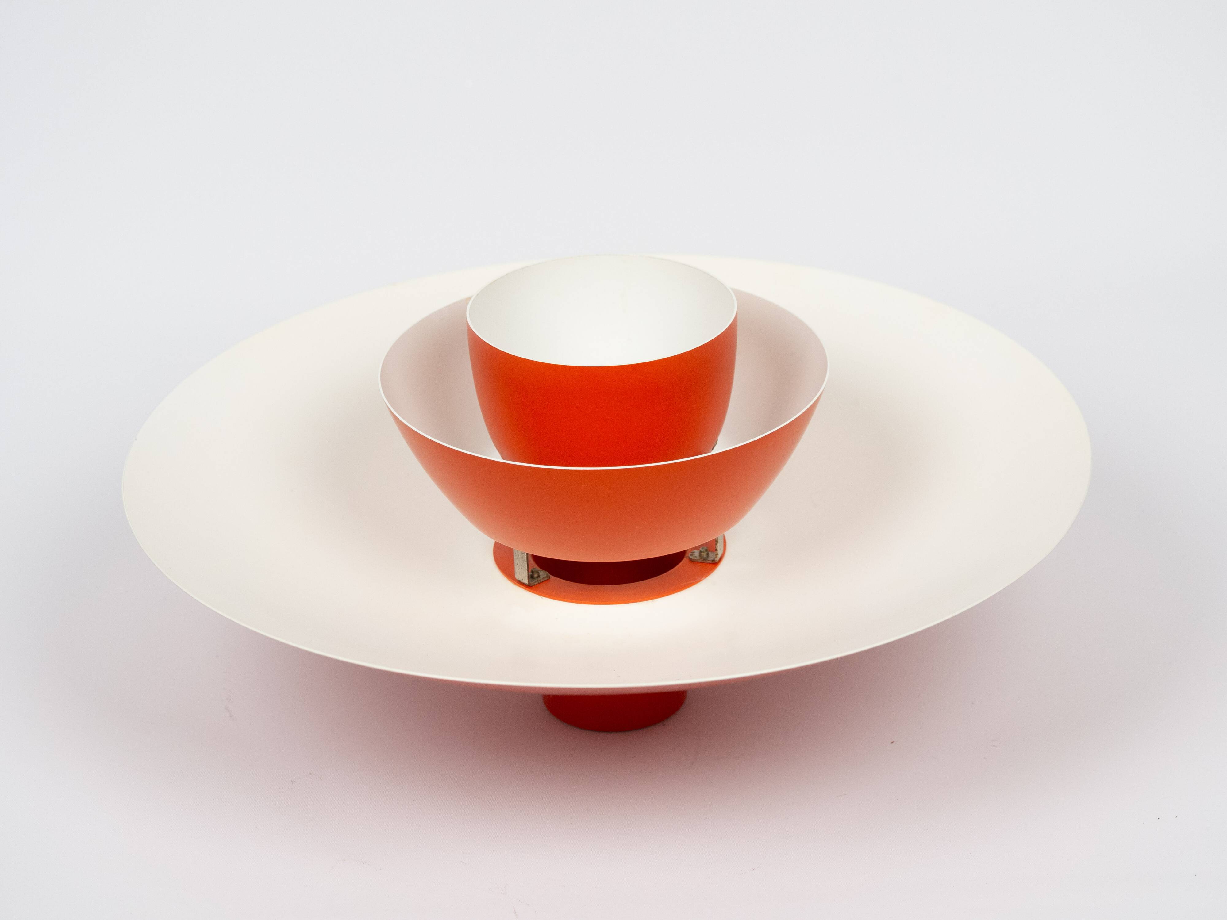 Suspension vintage danoise PH 4/3 par Poul Henningsen, Louis Poulsen, 1966