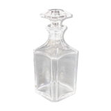 Carafe a whisky in crystal from Baccarat modele harcourt signed