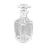 Carafe a whisky in crystal from Baccarat modele harcourt signed