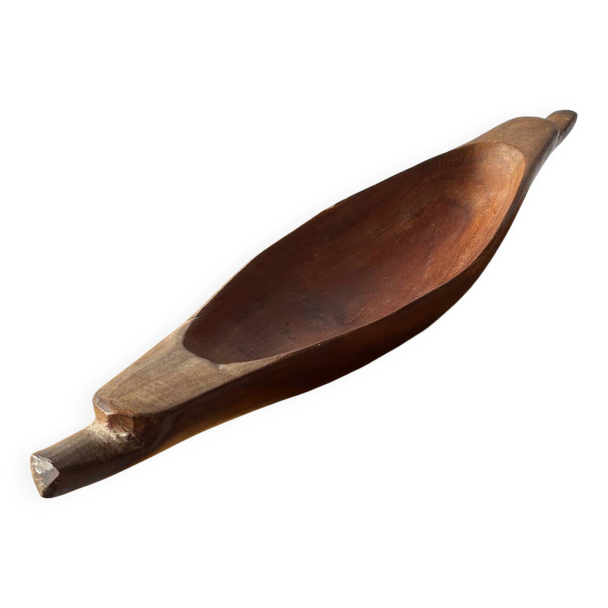 Large teak pocket emptier