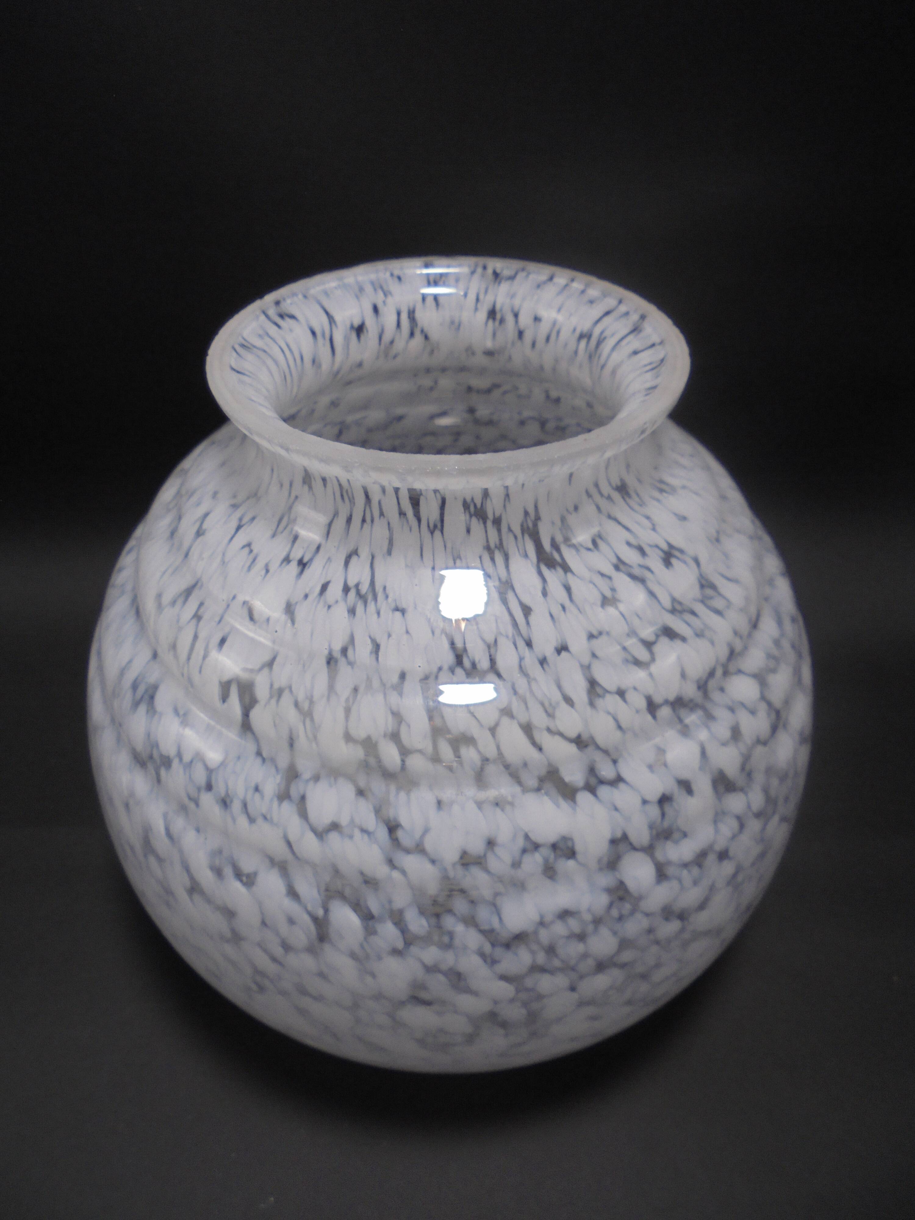 Clichy glass vase