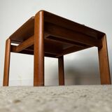 Square wooden coffee table