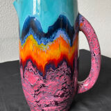 Ricard ceramic pitcher signed o.conguis