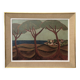 Pine tree painting