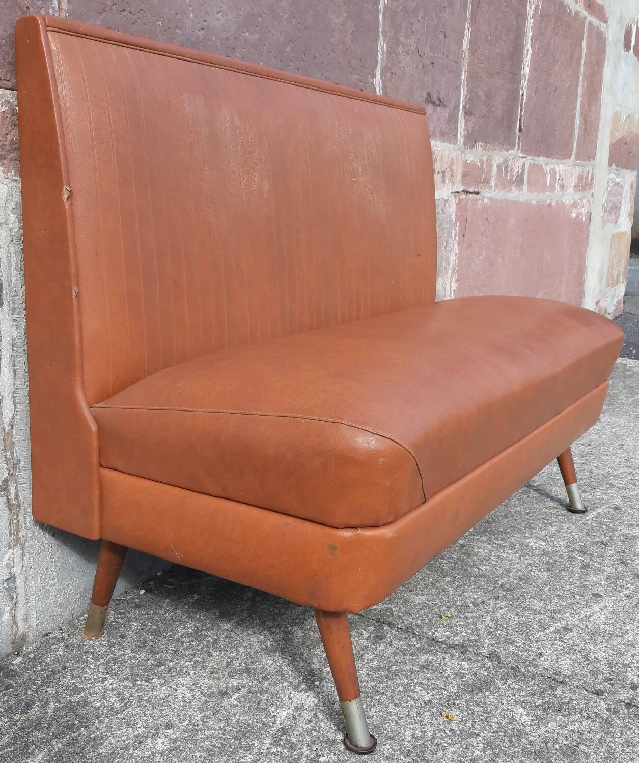Bistro bench, 60s/70s