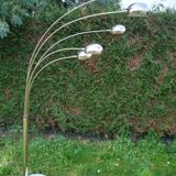 5-spoke lily of the valley floor lamp